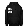 FCK WNTR – Anti-Winter Hoodie - Schwarz