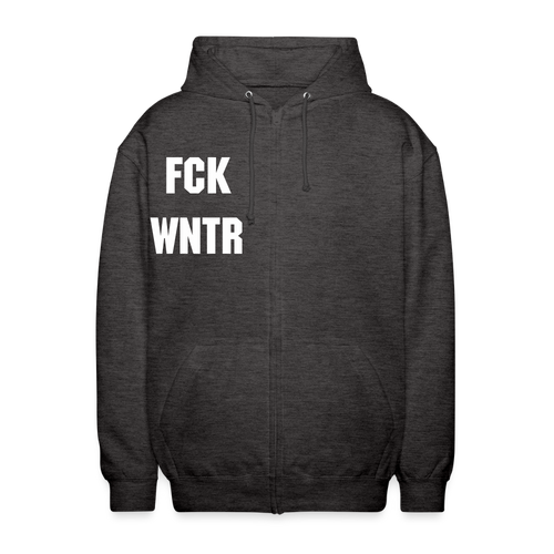 FCK WNTR – Anti-Winter Hoodie - Anthrazit